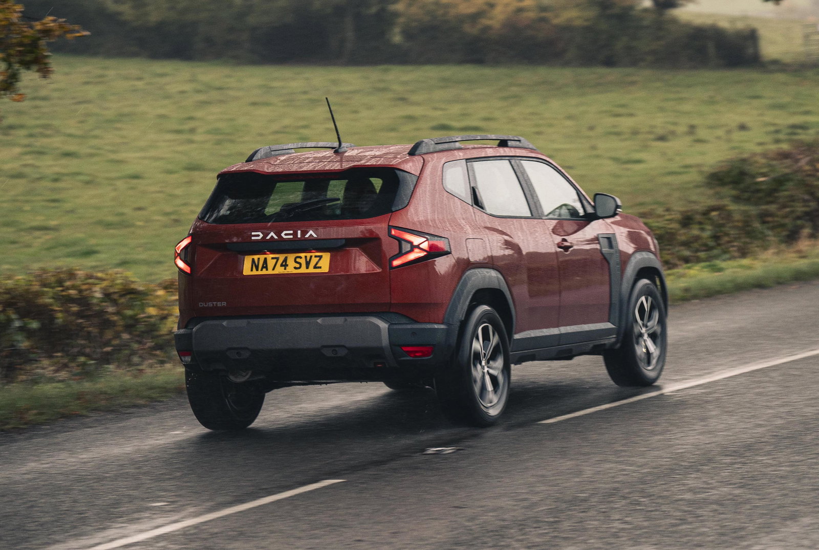 Dacia Duster - rear, dynamic